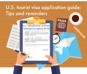 アメリカ観光ビザを申請する時の流れ